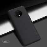 Star Craftune Nillkin Super Frosted Shield Matte cover case for Oneplus 7T Black Color
