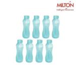 Milton Blue Plastic Igo Water Bottles, 500Ml (Pack Of 8)