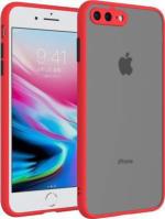 Leyon Red Polycarbonate Back Cover For Apple Iphone 7 Plus