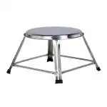 Lifetime Stools Stainless Steel Stool (Pack of 1, 12 Inches)