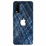 Voleano back cover for Vivo Y 20i, iphone, logo, apple, logo, slim hard mobile back case and cover 