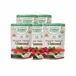 Kothari’s Royal Organic Foods Almond 1Kg (200 grams combo pack of 5)