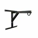 Hashtag fitness Wall Mount Punching Bag Stand for Boxing Fitness Steel for men, Black
