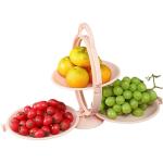 DailyDwell Fruit Basket, Fruit Case, Cake Stand, Fruit Storage, Fruit Stand, Foldable, Fruit Bowl, Storage Shelf, Tabletop, Fruit Tray, Fruit Basket Weight, Snack, Fruit, Small Storage Bin, Kitchen Storage