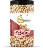 Organic Grocery Premium Roasted & Salted Pista (Pistachios Nut) jar pack 500g