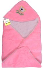 Kwitchy Printed Single Hooded Baby Blanket for Mild Winter 