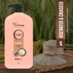 Tryones Nourishing Rice Water & Chia Seed Shampoo for Soft, Shiny, and Healthy Hair - Enriched with Aloe Vera, Coconut Oil, and 25 Rich Ingredients - 1000ml