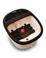 Agaro Royal Automatic Foot Spa Bath Massager With Heat for Soothing Massage White