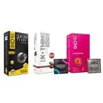 Skore Condoms (Skin Thin + Nothing Chocolate + Strawberry) 10N (Pack of 3)