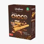 SWEETANNIA Wafer Roll White Chocolate Cream Crispy And Crunchy Wafer Stick (Pack Of 2 _ 600 GRAM EACH)