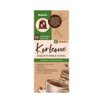 Korleone BRAZIL Exquisite World Coffee, Roasted Coffee Powder- 10 Aluminium Capsules