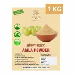 1 KG Amla powder Pure food grade| H&B Naturals