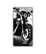 Casotec Cool Harley Davidson DesignPrinted Silicon Soft TPU Back Case Cover for Lava V2s