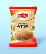 Darling Chakki Fresh Atta 500gm(Pack of 2)
