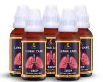 Grinbizz Lungs Care Drop Natural Herbal Drop For Cleanse & Restores Lung Health/No Side Effects