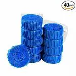 MOLTERA Toilet Bowl Cleaner Tablets | Stain Remover Bathroom Flush Tank Blue Tablet (Pack Of 10)