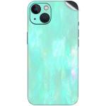 GADGETSWRAP Printed Vinyl Skin Sticker for iPhone 15 Plus - Teal