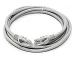 WETEK CAT6 (3 Meter) LAN Cable | RJ45 Ethernet Cable 1 Meter, Network, Patch, Internet Cable (Grey)