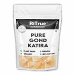 Ritrue l Gond Katira Pure Organic l Edible Gum l 1 KG l Tragacanth Crystals |100% Natural | Badam Pisin Almond Gum