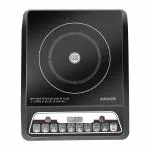 ZunVolt 2000W Push Button Induction Cooktop Cooltouch Shockproof Electric Stove (Black)
