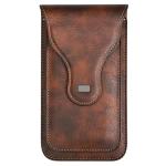 TDG Brown Faux Leather Holster Case Cover 17 x 9 x 1 cm