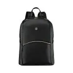 Wenger, LeaMarie Slim 14 Inch Laptop Backpack, 18 Liters Black Swiss Designed-Blend of Style and Function, 610190