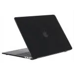Gripp Black Compaq Sleek Protection Hard Shell Case Cover For Macbook Air 13.6 Inch, Touch Id Model M2 A2681 Release 2022