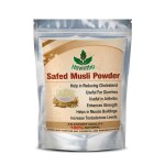 Havintha Natural Safed Musli Powder | White Safed Musli Root Powder for Help in Increase Strength, Vitality & Immunity - 100gm