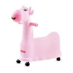 Baybee Pink Giraffe Potty Training Seat with Removable Tray and Closing Lid (6-36 M)