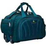 LexCorp Green Nylon and Polyester Strolley Duffel Bag 70L (Large)