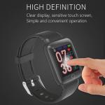 IMMUTABLE Water Proof Bluetoth Id17 Smart Watch Fitness Band With Black Strap