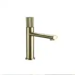 ZAP Brass Lavish Series Bronze Gold Twist Hot and Cold Basin Mixer Pillar Tap