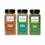JOYSPOON Mouth Freshener Mukhwas Combo (3 x 100gm) | Sugar Free Mukhwas Mouth fresheners | After Meal Snacks | Trail Mix | Hot Seller (Almond Delight, Relief Munch, Sweet Neem)