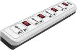 Wipro North West White 4 Socket Extention Board