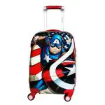Humty Dumty Disney Captain America Blue Polycarbonate Stylish Kid's Hardcase Trolley Bag 46 cm