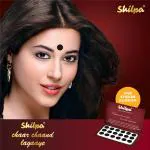 Shilpa Vive Sticker Kumkum Bindi (Box Contains 15 Packs) (03, Black)