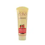 Lotus Herbals Berryscrub Strawberry & Aloe Vera Exfoliating Face Wash | Deep Cleaning | Blackhead Removal | For All Skin Types | 80g