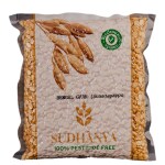 Sudhanya Organic Split Chana Bengal Gram Dal (Senagapappu), 500 gm (Pack of 4)