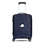 Goblin Hitter Luggage Bag with Tsa Lock, Trolley Bags for Travel, Polypropylene Hard Sided 4 Wheels 360 Degree Wheeling Suitcase, 48 Liters Travelers Bag Blue - 3 Years Warranty (Small)