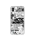 Casotec Arctic Monkeys Pattern Design Printed Silicon Soft TPU Back Case Cover for Lava Z53