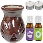 PeepalComm Lavender, Lemongrass Diffuser Set (2 x 10 ml)