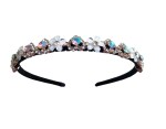 Rhinestones Fashion Crystal Beaded Hair Accessories Headbands Pearl Headbands For Women's