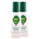 QUITMOZZ Mosquito Repellent Fabric Roll-On - 100% Natural, DEET-Free, Quick Action Formula, Outdoor Insect Killer, Anti-Mosquito Dots for Kids and Adults, Up to 6 Hours Protection, Pack of 2 (8ml Each)