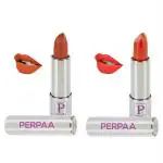 Perpaa Nude, Orange Lipstick (Pack Of 2)