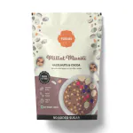 9GRAMS Millet Muesli Hazelnut and Cocoa, 300g, Zero added Sugar, 11gm of protein per serving