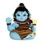 Panda's Box Mantra Chanting Baby Shiva (11 Inches) | Musical Soft Plush Toy | Best Gift for Infants, Toddlers & Babies