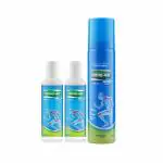 Orthoaid Pain Relief Combo Pack of 3- Herbal Oil ((2) 50ml Each) and Spray ( 55g ) Helps in Back, Muscle Pain|100% Ayurvedic Formula