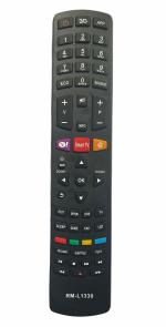 Upix LCD/LED Remote with YouTube Function (No Voice Command), Compatible with Intex LCD/LED Smart TV Remote Control - EXACTLY SAME REMOTE WILL ONLY WORK