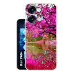 Snazzy Multicolor Silicon Shock Proof Back Cover for Itel P40+, Itel P40 Plus