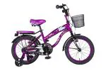 Vaux Angel 16T Bicycle for Girls (Purple-Black)